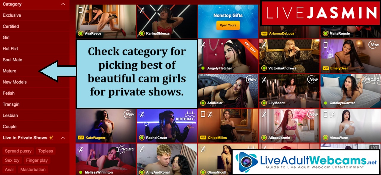 Livejasmin category